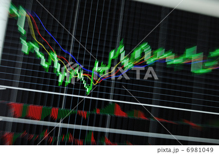 stock graph stock graph 6981049