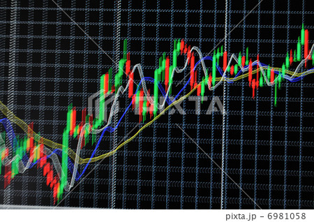 stock graph stock graph 6981058