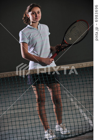 tennis girl tennis girl 6983696