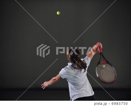 tennis girl tennis girl 6983750