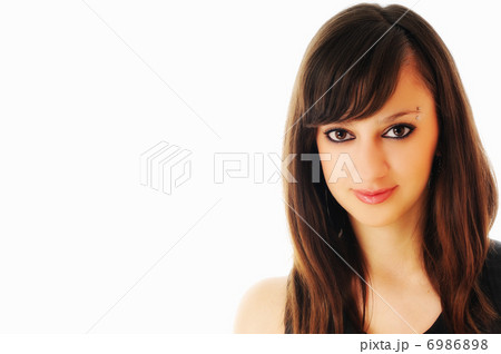 woman isolated woman isolated 6986898