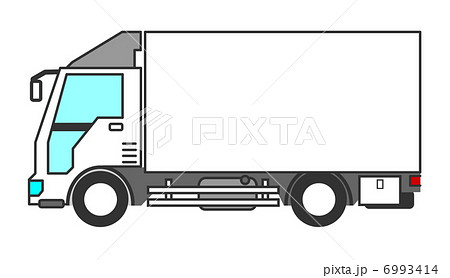 トラックのイラストのイラスト素材 6993414 Pixta