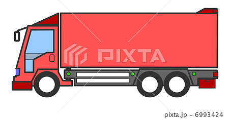 トラックのイラスト 6993424