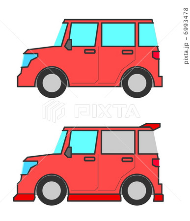 車のイラストのイラスト素材