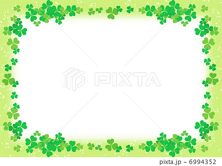 クローバー&音符のフレーム クローバー&音符のフレーム 6994352