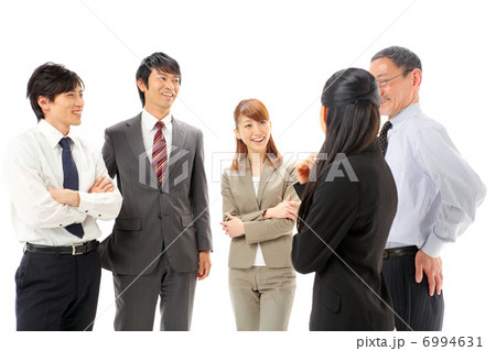 話す6人・ビジネス 6994631