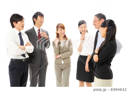 話す6人・ビジネス 話す6人・ビジネス 6994632