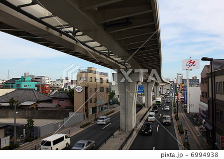 日暮里・舎人ライナーの高架 6994938