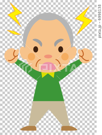 怒ると怖い　おじいちゃん 6998138