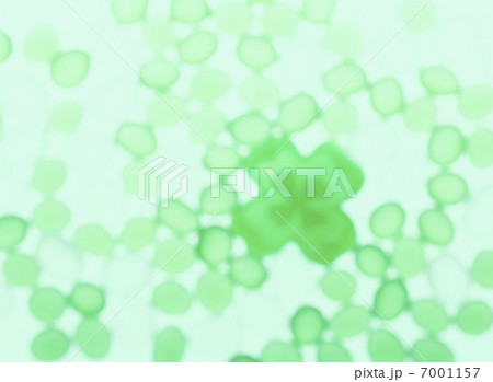 爽やかなグリーンのジェルステッカー 7001157