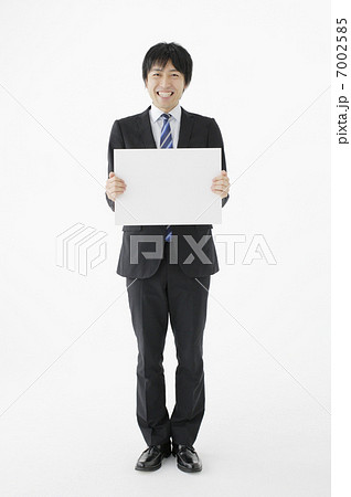 フリップを持つビジネスマン 7002585