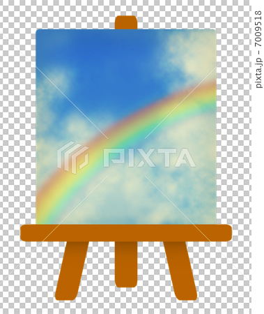 キャンバスに描いた虹 キャンバスに描いた虹 7009518