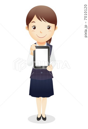 受付事務の女性イラスト 受付事務の女性イラスト 7010120