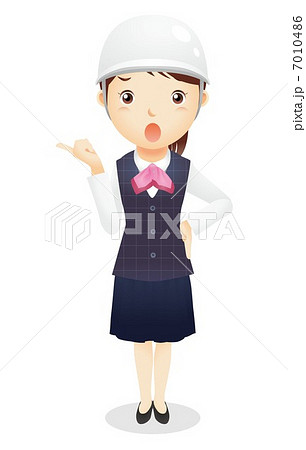 受付事務の女性イラスト 7010486