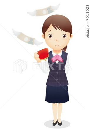受付事務の女性イラスト 7011023