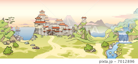 Old Japanese Castle 7012896