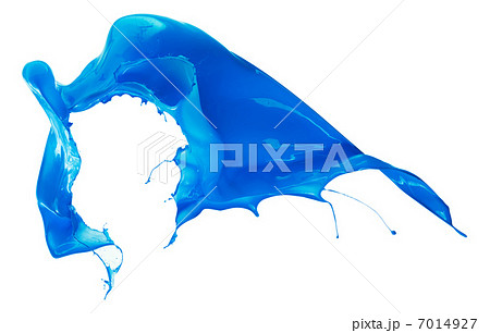 paint splash isolated on white background paint splash isolated on white background 7014927