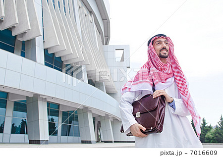 Arab on the street in summer 7016609