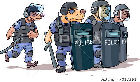 Policeのイラスト素材 [7017391] - PIXTA