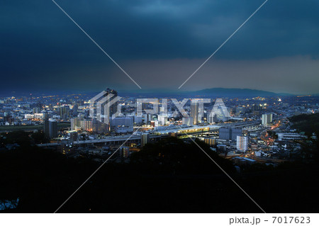熊本市街地の夜景 熊本市街地の夜景 7017623