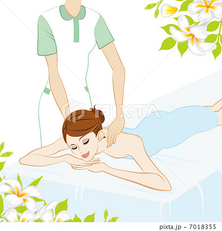 美容/女性/マッサージ/肩 7018355