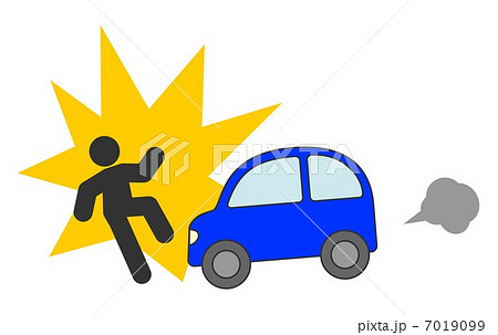 自動車　人身事故 7019099