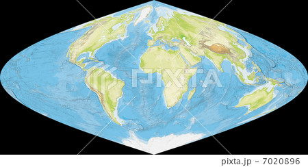 世界全図 7020896