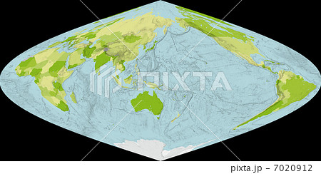 世界全図 7020912