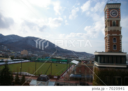 白い恋人パーク　さっぽろからくり時計塔と宮の沢白い恋人サッカー場 7020941