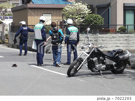 交通事故が発生しました 7022203