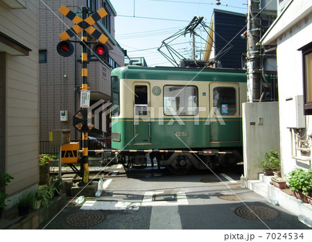 江ノ電 腰越駅付近 江ノ電 腰越駅付近 7024534