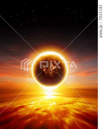 Dramatic apocalyptic background 7025181