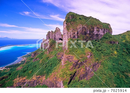 ボラボラ島空撮4 ボラボラ島空撮4 7025914