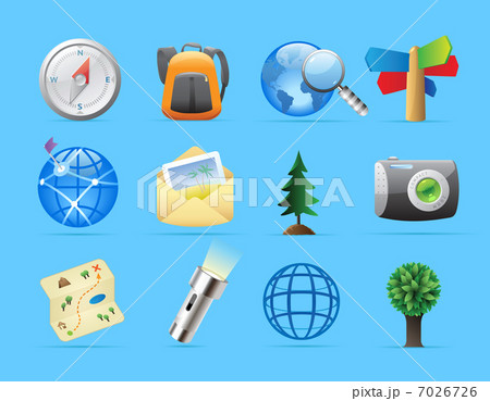 Icons for backpacking 7026726