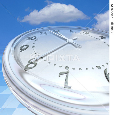 11時57分／青空の世界時計 7027639