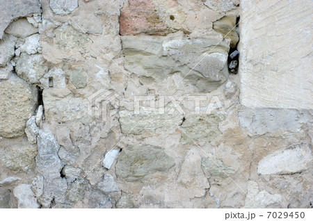 南仏の古い家の壁 7029450