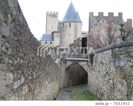 世界遺産カルカッソンヌの町 7031932