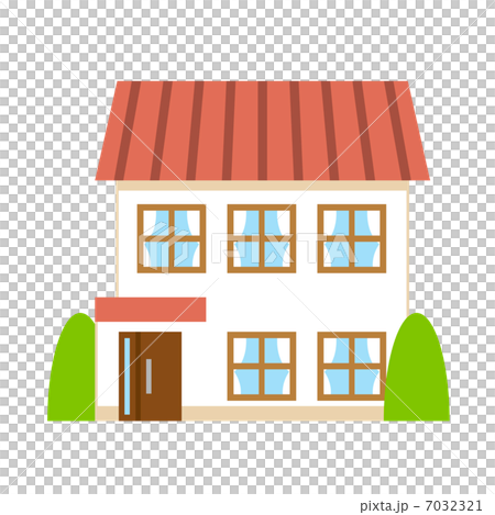 A house - Stock Illustration [7032321] - PIXTA