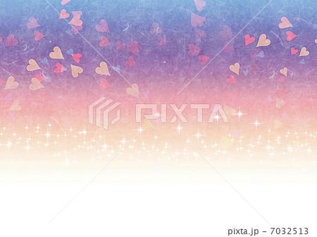 キラキラハートの背景 7032513