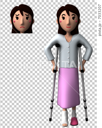 Bone fracture (with facial parts) 7033207