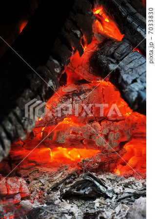 Burning down fire 7033830