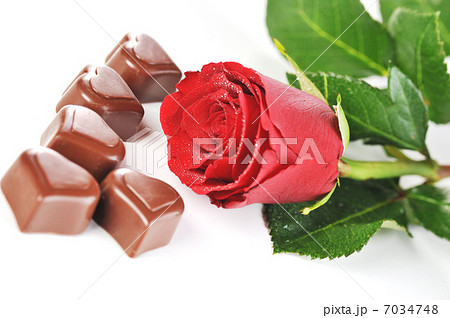 chocolate and red rose chocolate and red rose 7034748