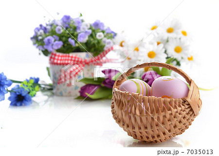 basket of easter eggs 7035013