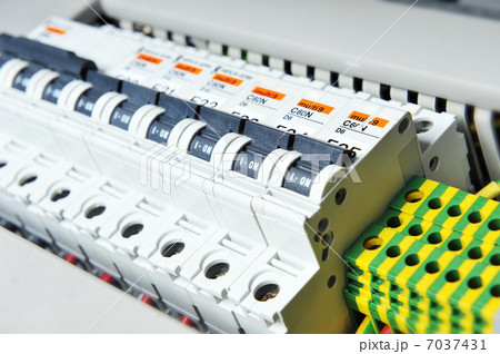 panel with electrical equipment panel with electrical equipment 7037431