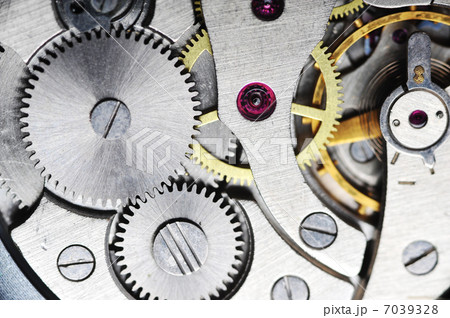 old watch gears close up 7039328