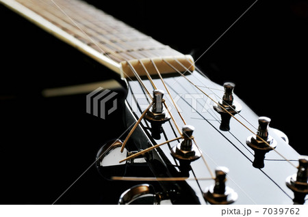 neck of black guitar neck of black guitar 7039762