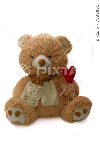 toy bear with red heart toy bear with red heart 7039801