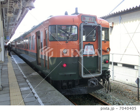 169系急行信州 7040405