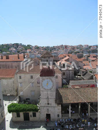クロアチアの街を訪ねて（トロギールの時計塔） 7040473