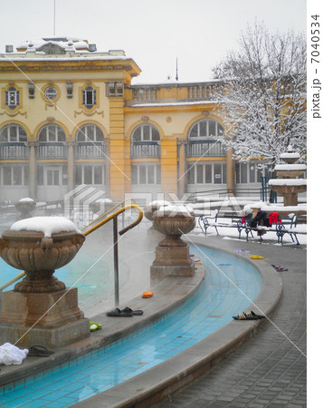 Szechenyi thermal bath in Budapest Szechenyi thermal bath in Budapest 7040534